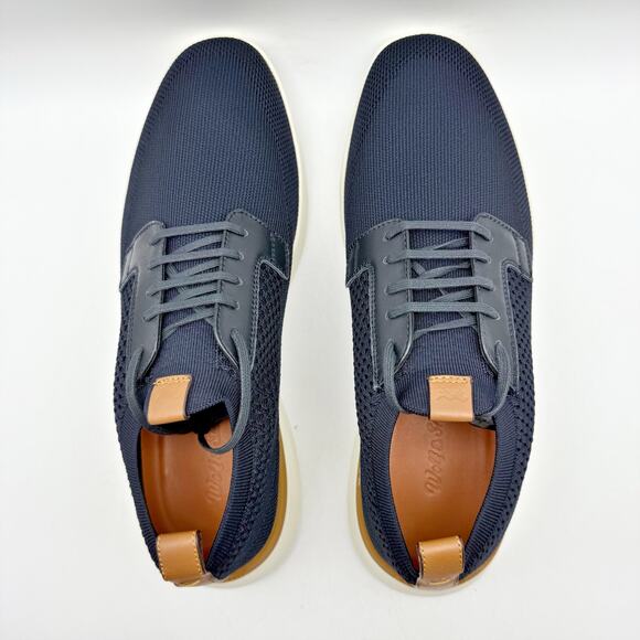 Wolf & Shepherd Mens Swiftknit Derby Sneakers US 6 EU 39 Navy Knit NIB - Picture 10 of 12